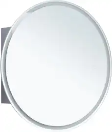 Зеркальный шкаф Aquanet Оптима 80 белый, с LED подсветкой, 344784