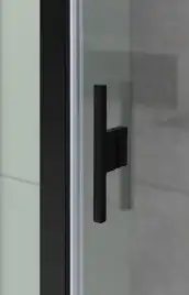 Душевой уголок Allen Brau Priority 120x90 3.31009.BBA + 3.31018.BBA черный браш