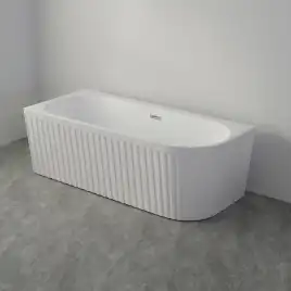 Акриловая ванна Azario LAGO GARDA 150х75 AZ-6724-A2 L 15075, асимметричная, левая