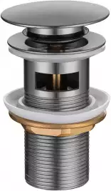 Донный клапан Allen Brau Priority 5.31023-MG графит брашированный