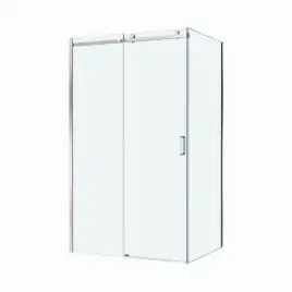Душевой уголок BelBagno SOFT_CLOSE-2-AH-1-130/90-C-Cr стекло прозрачное, профиль Хром