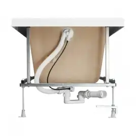 Акриловая ванна Santek Монако 150х70 1WH111976 прямоугольная, Белая