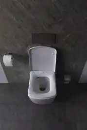 Подвесной безободковый унитаз Allen Brau Liberty 4.33004.20 без сиденья, белый глянец