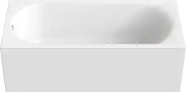 Ванна из искусственного мрамора Bas Афина 170х75, белый глянец