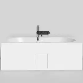 Ванна Salini ORNELLA AXIS KIT 170х75 103513M из материала S-Sense, Белая матовая