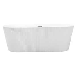 Ванна акриловая Azario ROUSE 170x75 AZ-6605C отдельностоящая, в комплекте с сифоном и металлической рамой