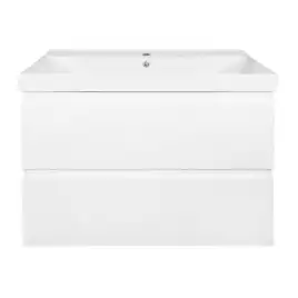 Тумба с раковиной Azario Мила 80 CS00091365, подвесная, Белая матовая