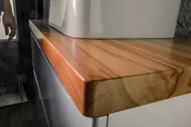 Столешница под раковину Jorno WOOD 100 Wood.06.100/LW Дерево светлое
