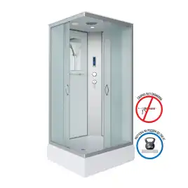 Душевая кабина Niagara Classic 90х80х215 NG-33984-14QP средний поддон, без гидромассажа, 339844QP