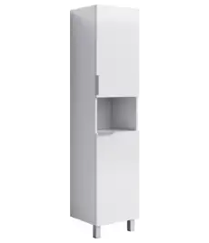 Пенал напольный Aqwella Brig 40 см, Br.05.04/W, цвет Белый