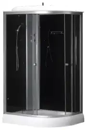 Душевая кабина Loranto 120х80 CS-66121L G 120 с низким поддоном, левая