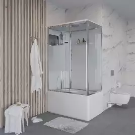 Душевая кабина Niagara Ultra 120х80х220 NG-307-01L высокий поддон, с гидромассажем