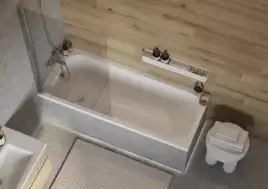 Акриловая ванна Santek Ламма 150х70 прямоугольная 1WH501746