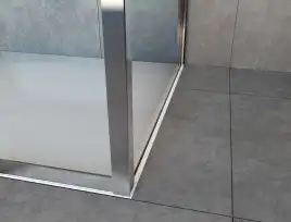 Душевой уголок Vincea Garda 180х80 VSR-1G28018CH, дверь раздвижная, профиль хром, стекло шиншилла