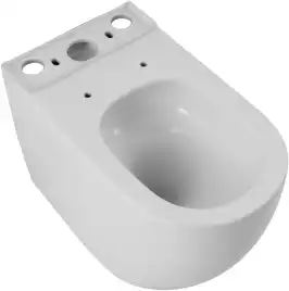 Чаша напольного унитаза Aquanet ZV-2-C1 с сиденьем микролифт, белый