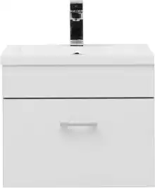 Тумба под раковину Aquanet Верона 50 белый (подвесная 1 ящик) 207765
