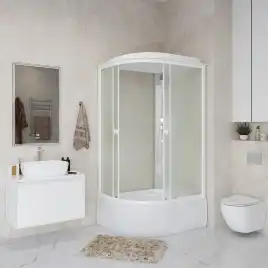 Душевая кабина Niagara Promo 110х80х215 P110/80/40R/MT высокий поддон, без гидромассажа