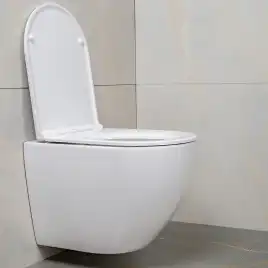 Унитаз подвесной AVS Метрополь 801-0044-P-T2-GW безободковый, со смывом Торнадо, белый