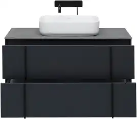 Тумба под раковину Allen Brau Reality 100 1.32007.AM антрацит матовый