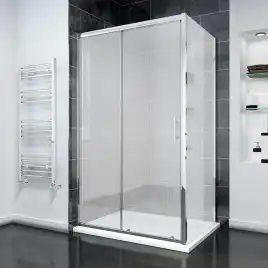 Душевой уголок Veconi Rovigo RV-055 130х70х195, профиль Хром, стекло матовое pear (RV055-13070-02-C8)