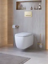 Подвесной унитаз CEZARES COMFORT CZR-380-TH-TOR/SC, со смывом TORNADO, с сиденьем микролифт