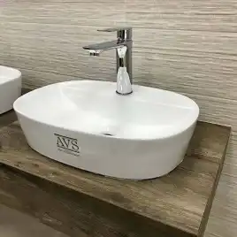 Раковина AVS Николь 51х39 белая