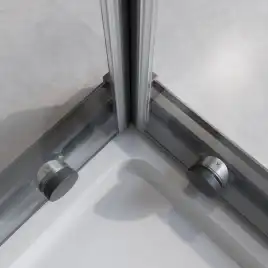 Душевой уголок CEZARES RELAX-304-A-2-100-C-GM стекло Прозрачное, профиль Оружейная сталь