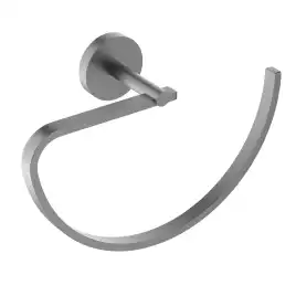 Держатель полотенец Aquatek Бетта AQ4621BGM, Оружейная сталь