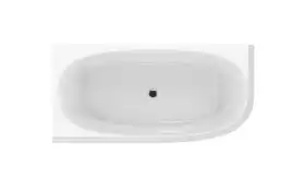 Акриловая ванна угловая левосторонняя CEZARES CZR-LUX-CORNER-165-80-58-L