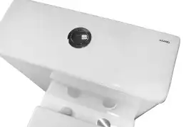 Унитаз напольный Azario Blaise AZ-55-1 безободковый, с бачком и сидением микролифт, Белый глянцевый