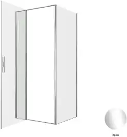 Душевой уголок Allen Brau Priority 90x80 3.31025.00 + 3.31040.00 хром