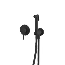 Смеситель с гигиеническим душем Whitecross Y black скрытого монтажа Черный матовый, SYSYBI1BL