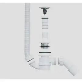 Слив-перелив EXCELLENT Heaven ARIN.FLOW.WH (белый глянец)