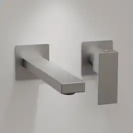 Смеситель для раковины AVS Cube 811-202-CR встраиваемый, с внутренней частью, хром