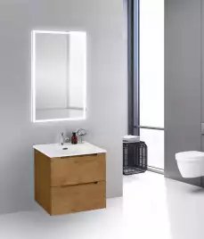 Тумба под раковину BelBagno ETNA39-500/390-2C-SO-RN-P подвесная Rovere Nature