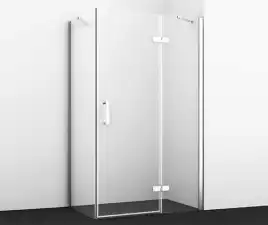 Душевой уголок WasserKRAFT Aller 10H 120х80 10H06RWHITE профиль Белый / Хром стекло Прозрачное