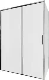 Душевой уголок Aquanet Pleasure Evo 140x100 AE65-140x100-CT профиль хром, прозрачное стекло