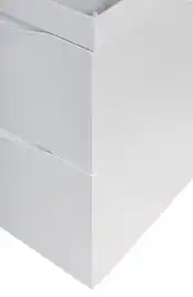 Тумба под раковину BelBagno MARINO-H60-600-2C-SO-BL-P подвесная Bianco Lucido