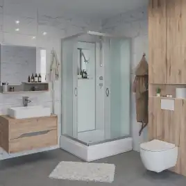 Душевая кабина Niagara Classic 100х80х210 NG-33084-14QBKT средний поддон, без гидромассажа, 330844QBKT