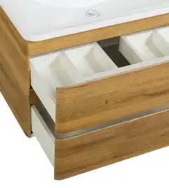 Тумба под раковину BelBagno ALBANO-800-2C-SO-RR подвесная Rovere Rustico