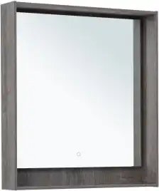 Зеркало Aquanet Милан 80 дуб рошелье, 336395