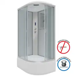 Душевая кабина Niagara Classic 120х80х215 NG-2310-14LP высокий поддон, без гидромассажа, 23101424LP