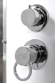 Душевая кабина AvaCan EM2012RNLED 120x90 см, низкий поддон, без крыши, правая