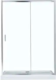 Душевая дверь Aquanet SD-1400A 140, прозрачное стекло