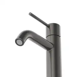 Смеситель для раковины Cezares RELAX-LS1-GM, Оружейная сталь