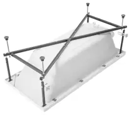 Акриловая ванна Aquanet Agata 160x70 (с каркасом), 369252