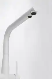 Смеситель для кухни AVS PureRiver 811-160-MW, Г-образный излив, белый матовый