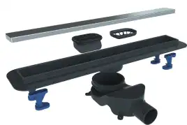 Душевой лоток BELBAGNO LUCE 70 см, BB-LD-LUCE-70-CR, Хром матовый