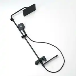 Душевая система Aquatek НИКА AQ2840MB, черный матовый