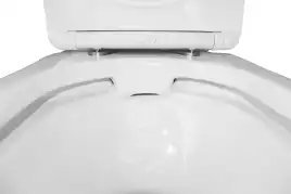 Унитаз напольный Azario Wandy AZ-56D безободковый, с бачком и сидением микролифт, Белый глянцевый